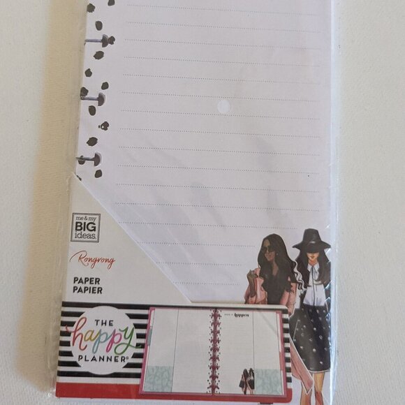 NWT Happy Planner Rong Rong 'Make It Happen' 60 Classic Half Sheet Paper Fashion - Picture 1 of 7
